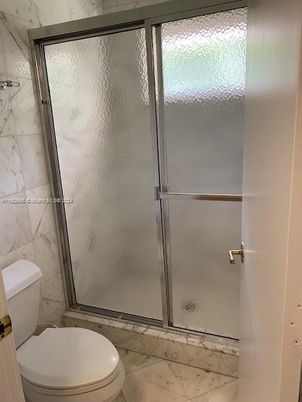 Bathroom, Glass Shower, Interior, Marble Walls