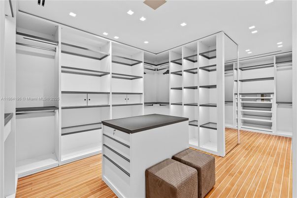 Interior, Recessed Lighting, Walk-in Closets, Wood Texture Flooring