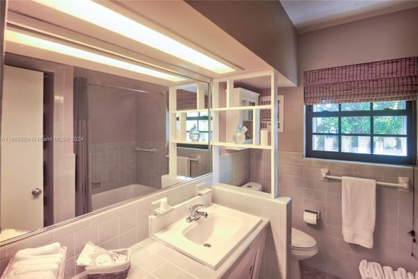 Bathroom, Glass Shower, Interior, Tile Countertops
