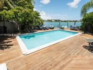Exterior, Pool, Water, Wood Texture Flooring