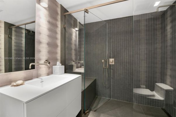 Bathroom, Glass Shower, Interior