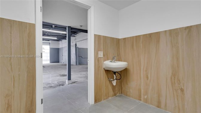 Bathroom, Interior, Wooden Walls