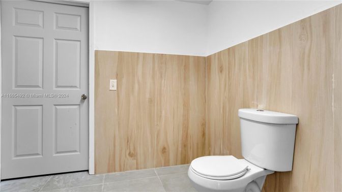Bathroom, Interior, Wooden Walls