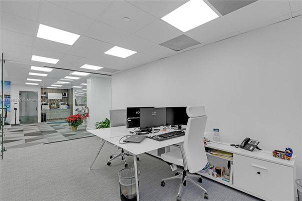 Home Office, Interior, Recessed Lighting