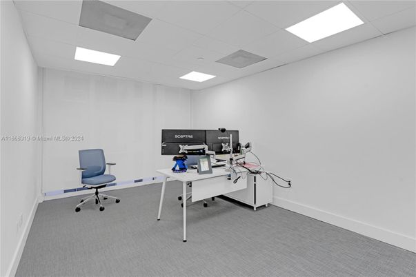 Home Office, Interior, Recessed Lighting