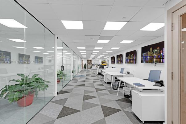 Home Office, Interior, Recessed Lighting