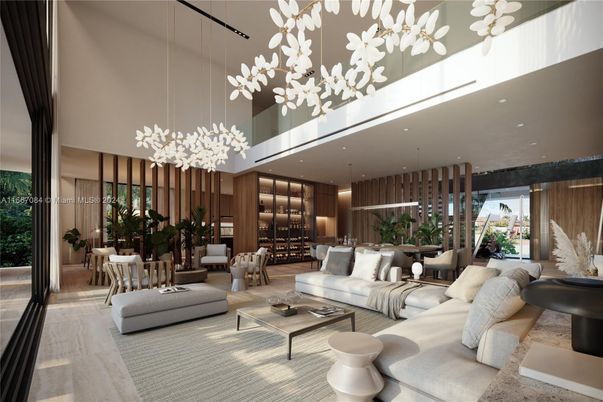 Dining room, Interior, Living room, Pendant Lights, Recessed Lighting