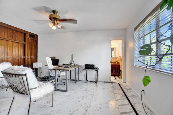 Home Office, Interior, Marble