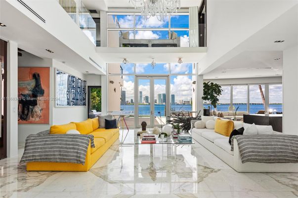 Chandelier, Interior, Living room, Marble, Recessed Lighting, Water