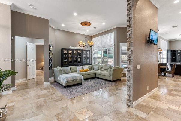 Chandelier, Interior, Living room, Recessed Lighting