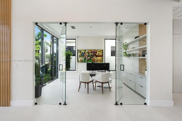 Home Office, Interior, Recessed Lighting