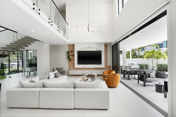 Dining room, Interior, Living room, Pendant Lights, Recessed Lighting