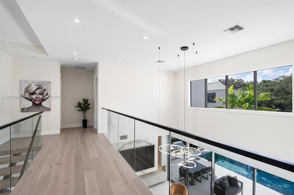 Interior, Pendant Lights, Recessed Lighting, Wood Texture Flooring