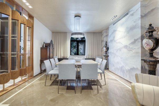 Dining room, Interior, Pendant Lights