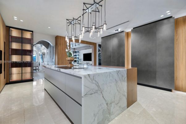Interior, Kitchen, Pendant Lights, Recessed Lighting