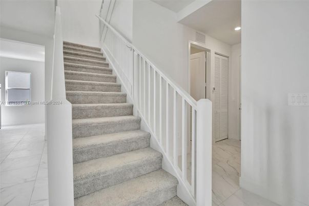 Interior, Marble, Recessed Lighting