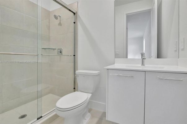 Bathroom, Glass Shower, Interior