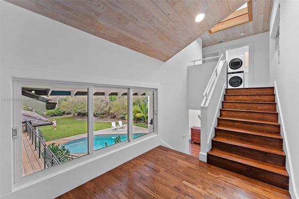 Interior, Recessed Lighting, Wooden Ceilings, Wood Texture Flooring