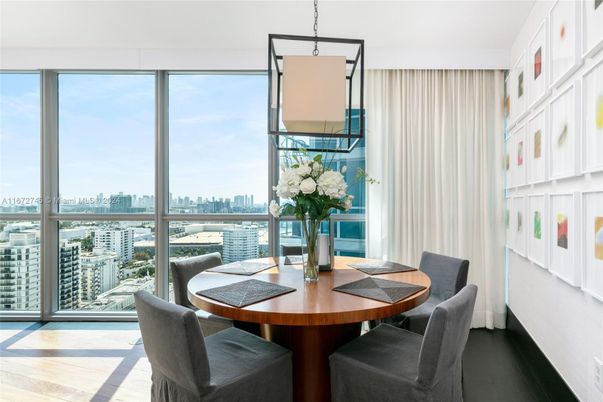 Dining room, Interior, Wood Texture Flooring