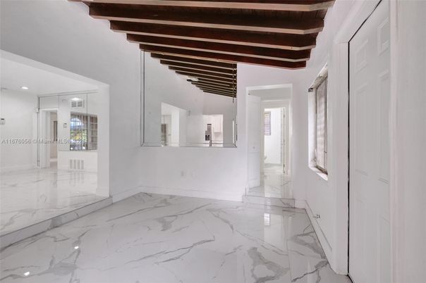 Interior, Marble, Wooden Beams