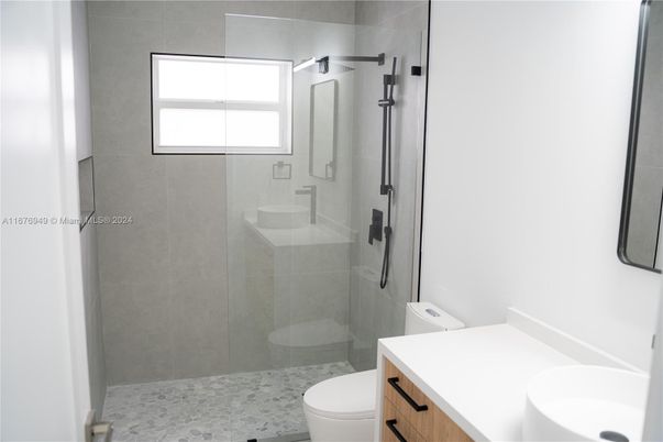 Bathroom, Glass Shower, Interior