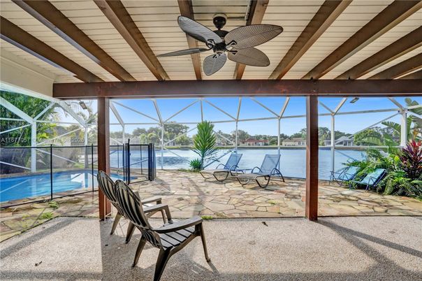 Glass Ceilings, Interior, Pool, Sun Room, Water, Wooden Beams