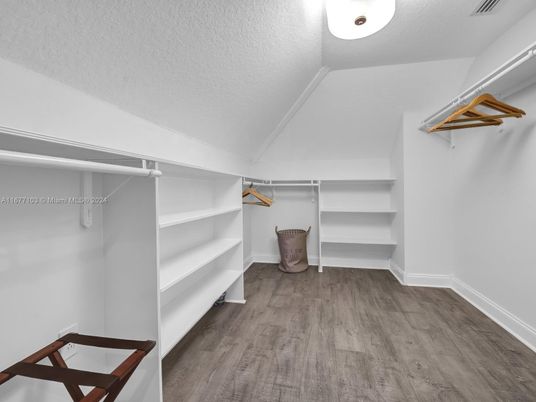 Interior, Walk-in Closets, Wood Texture Flooring