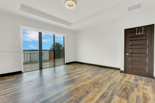 Empty room, Interior, Wood Texture Flooring