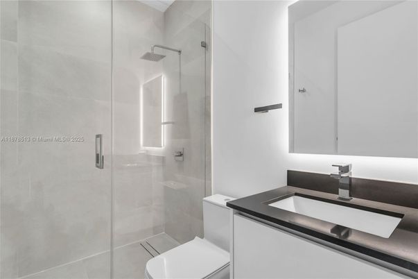 Bathroom, Glass Shower, Interior