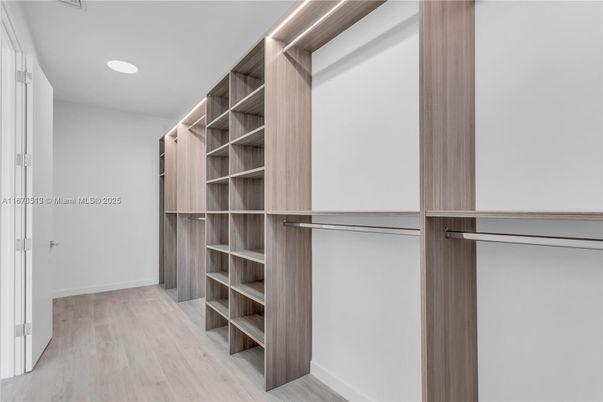 Interior, Recessed Lighting, Walk-in Closets, Wood Texture Flooring