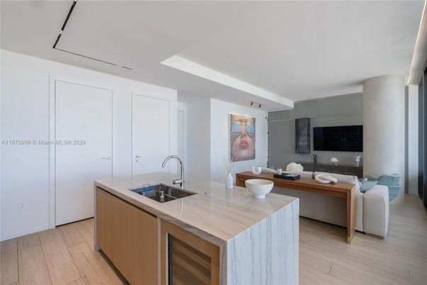 Interior, Kitchen, Living room, Wood Texture Flooring