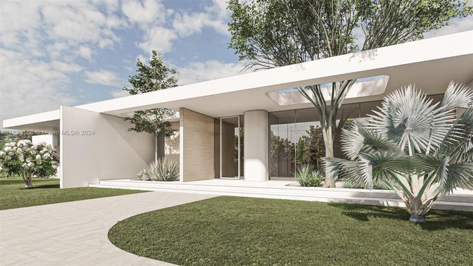 Backyard, Exterior, Facade, Modern