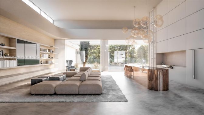 Interior, Kitchen, Pendant Lights