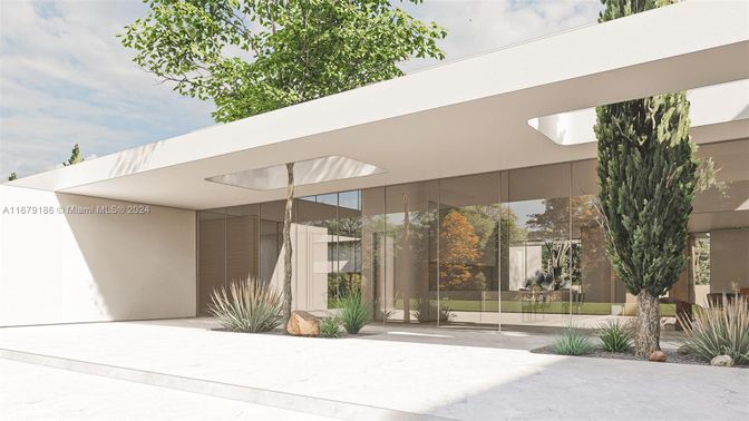 Exterior, Facade, Modern