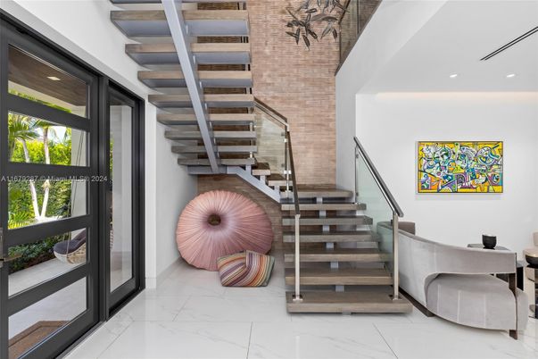 Interior, Marble, Recessed Lighting
