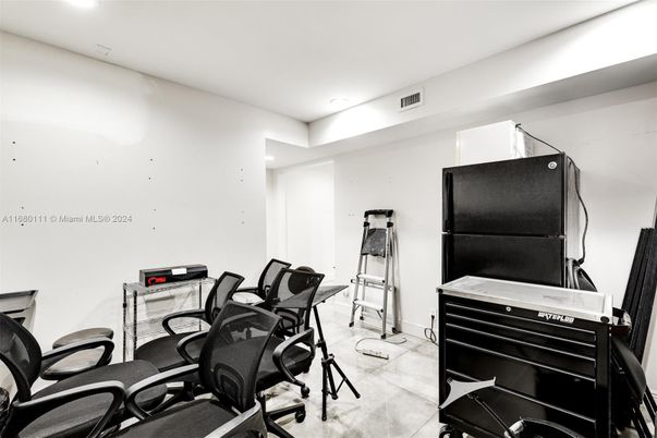 Home Office, Interior, Recessed Lighting