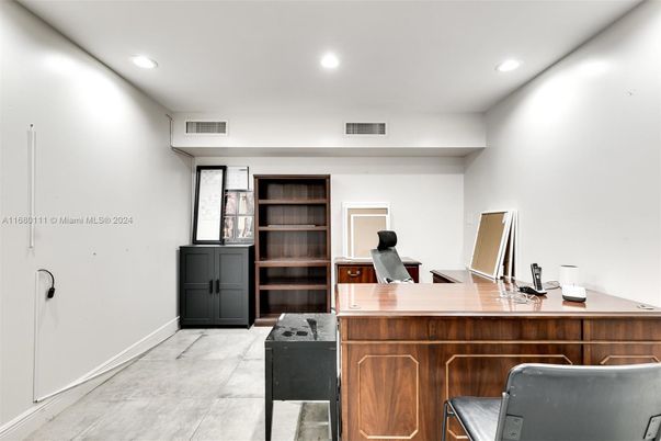Home Office, Interior, Recessed Lighting