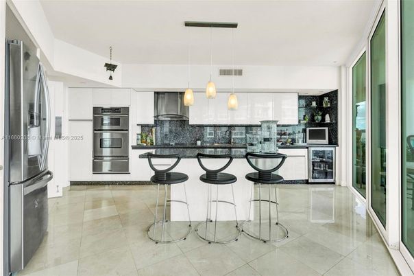 Interior, Kitchen, Pendant Lights, Stainless Steel Appliances