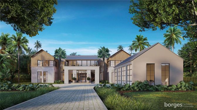 Backyard, Exterior, Facade, Modern