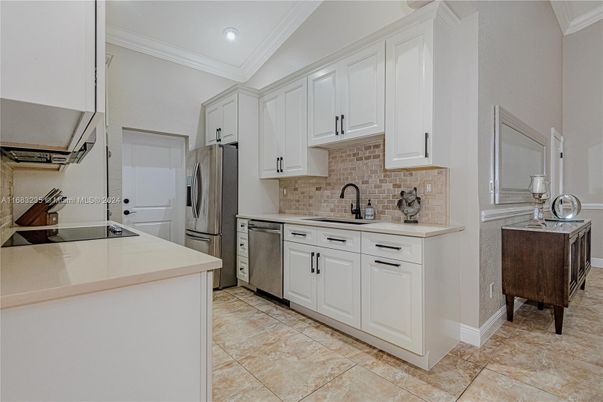 Interior, Kitchen, Recessed Lighting, Stainless Steel Appliances