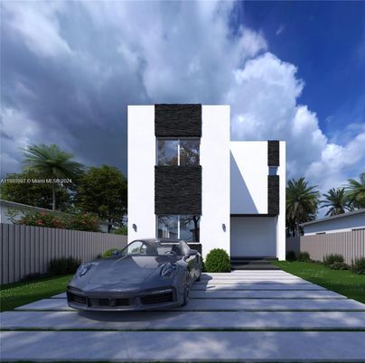 Exterior, Facade, Modern
