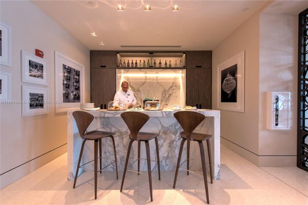 Interior, Marble Walls, Recessed Lighting