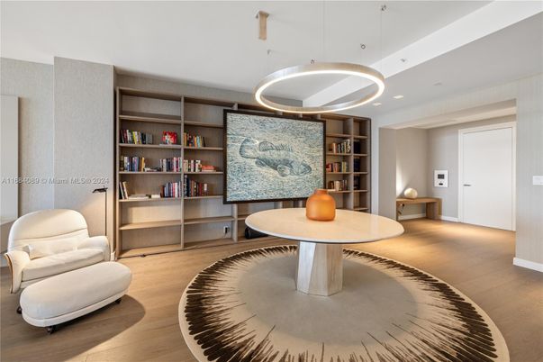 Interior, Pendant Lights, Recessed Lighting, Wood Texture Flooring