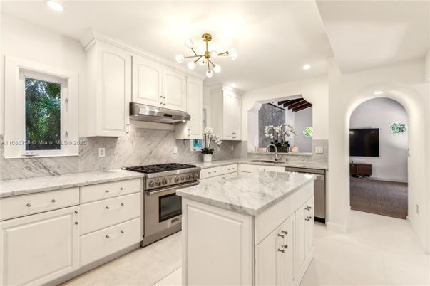 Interior, Kitchen, Recessed Lighting, Stainless Steel Appliances