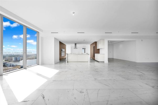 Empty room, Interior, Kitchen, Marble