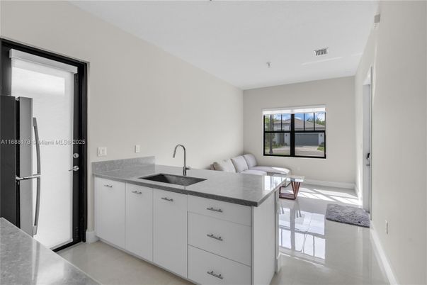 Interior, Kitchen, Living room