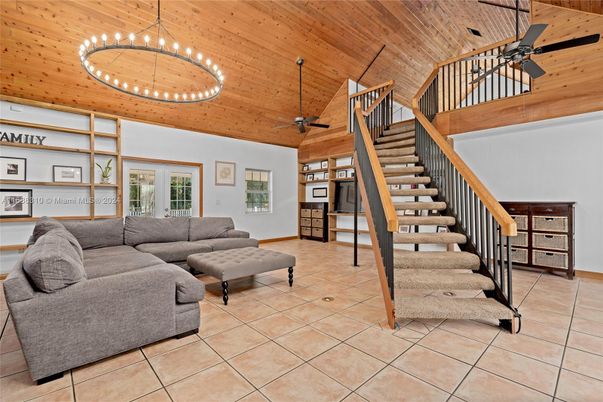 Interior, Living room, Pendant Lights, Wooden Ceilings
