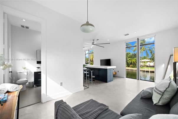 Bathroom, Home Office, Interior, Pendant Lights, Recessed Lighting