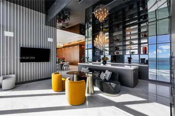 Chandelier, Interior, Water