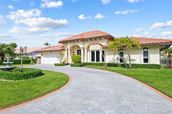 Attached, Backyard, Exterior, Facade, Mediterranean